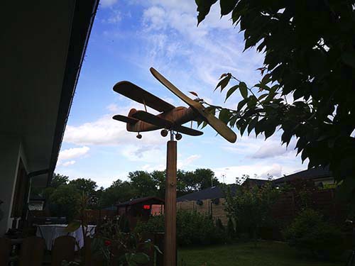 Letadlo - Větrná korouhvička